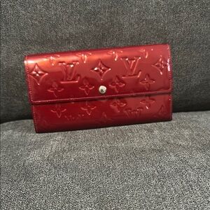 Louis Vuitton Red Wallet